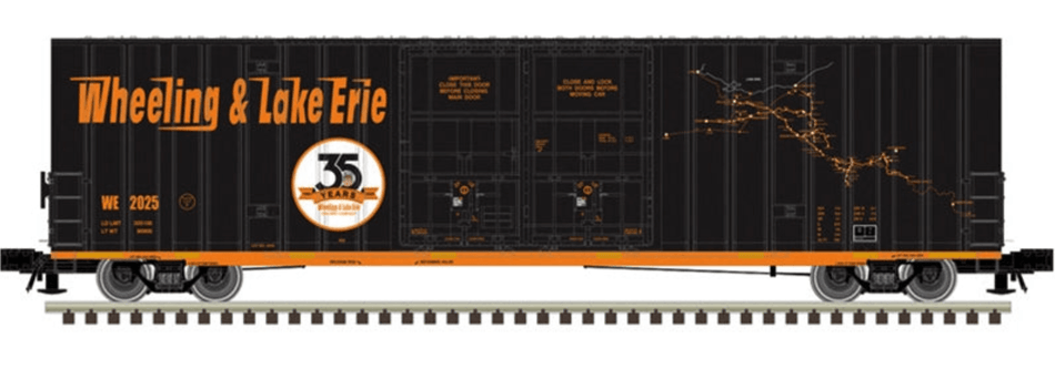Wagon couvert Atlas Master O Gunderson Hy-Cube, commémorant le 35e anniversaire de la W&amp;LE.