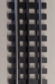 GARGRAVES 37" VOIE FLEXIBLE "PHANTOM" AVEC RAILS EXTÉRIEURS ÉTAMÉS (AVEC TRAVERSES EN PLASTIQUE)