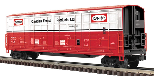ATLAS O PREMIER 55' ALL-DOOR BOXCAR CANFOR  - BUY BOTH AND SAVE (#4635 AND 4677)