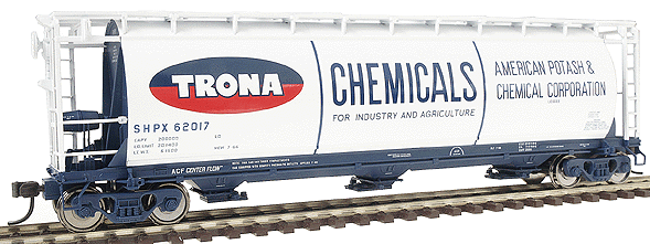 ATLAS ACF 3 BAY CYLINDRICAL HOPPER - TRONA #62017