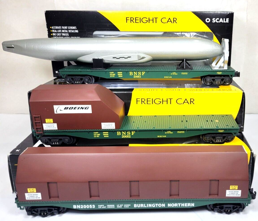 K-LINE HARD TO FIND - 3 CAR BOEING TRAIN CONSIST (PRE-OWNED)