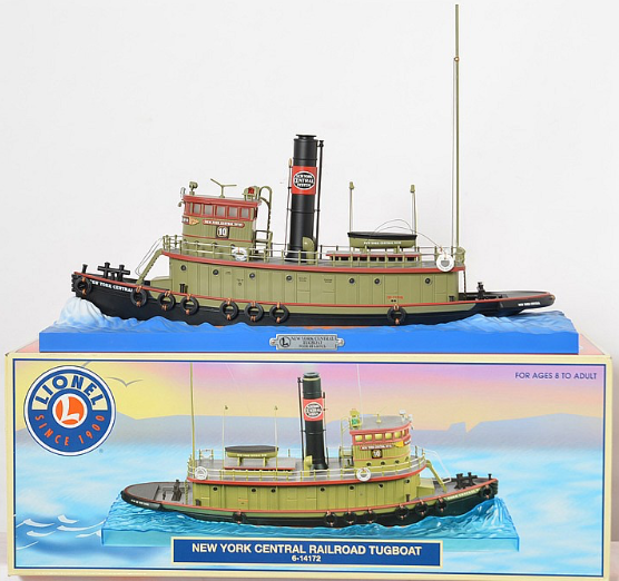 NEW YORK CENRTAL TUGBOAT (NEW IN BOX)
