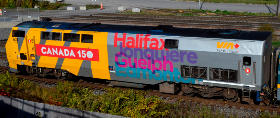 SUNSET MODELS 3RD RAIL GENERAL ELECTRIC P42 VIA RAIL CANADA 150th - 3 RAIL
