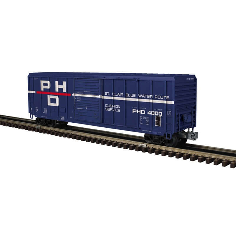 ATLAS PREMIER PS-5344 BOX CAR PORT HURON & DETROIT (PH&D) CAR NUMBERS: 4000, 4009, 4013, 4017 (3 RAIL)