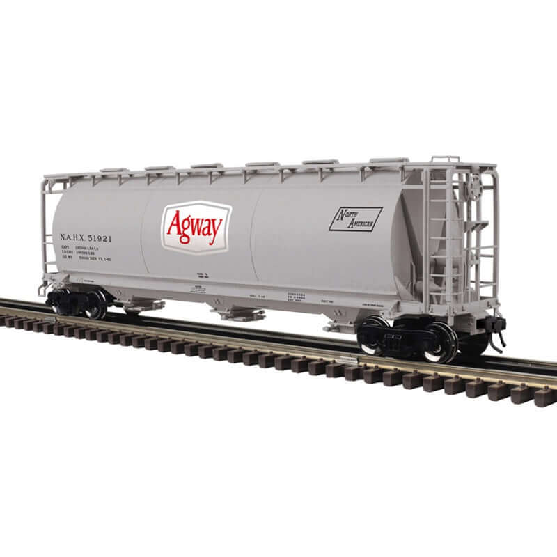 ATLAS MASTER 3  BAY CYLINDRICAL HOPPERS AGWAY CAR NUMBERS: 51921, 51924 (3 RAIL)