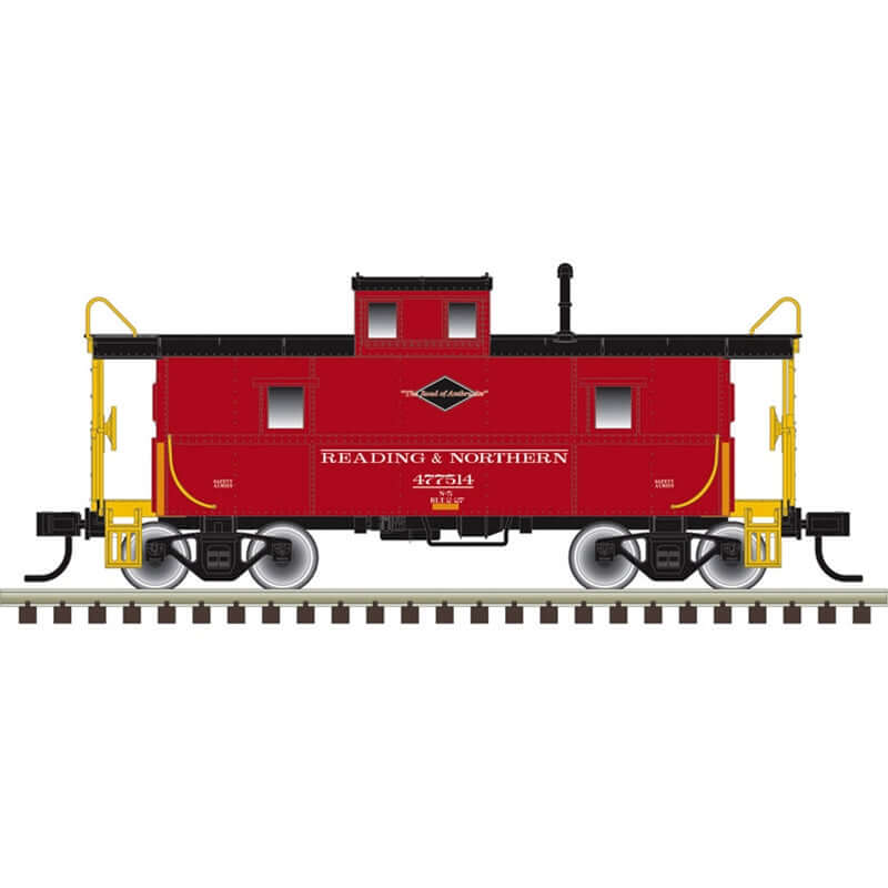 ATLAS TRAINMAN C&O CUPOLA CABOOSE READING & NORTHERN CAR NUMBERS: 477514 (2 RAIL)