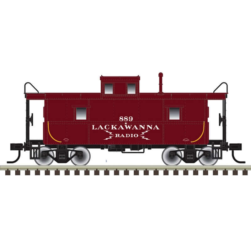 ATLAS TRAINMAN C&O CUPOLA CABOOSE LACKAWANNA CAR NUMBERS: 889, 906 (2 RAIL)