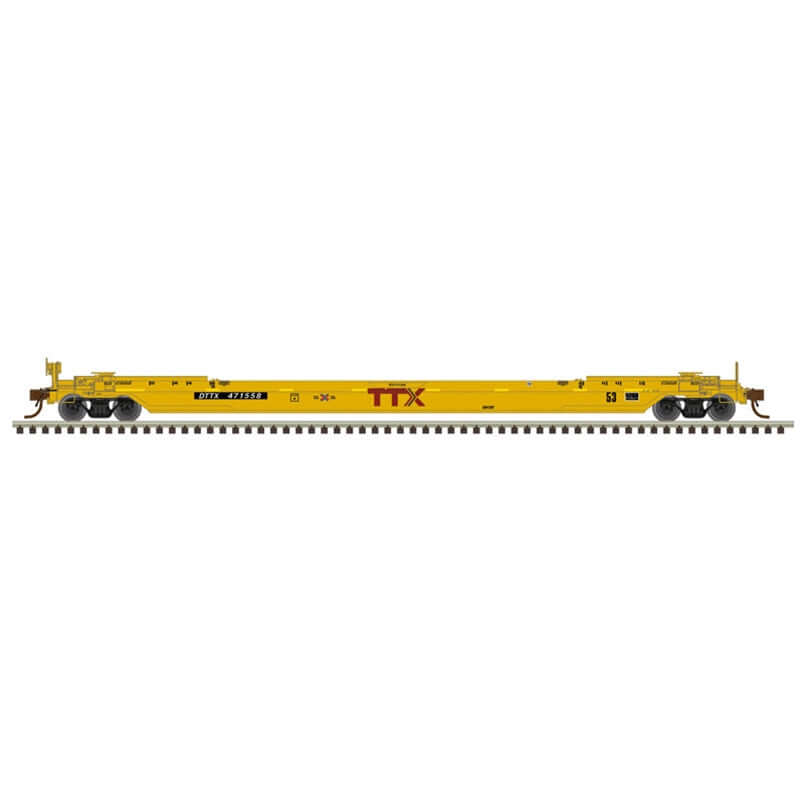 ATLAS MASTER 53' REBUILT WELL CARS TTX (NEXT LOAD ANY ROAD)Ê CAR NUMBERS: 471558, 475302, 475576, 475583 (3 RAIL)