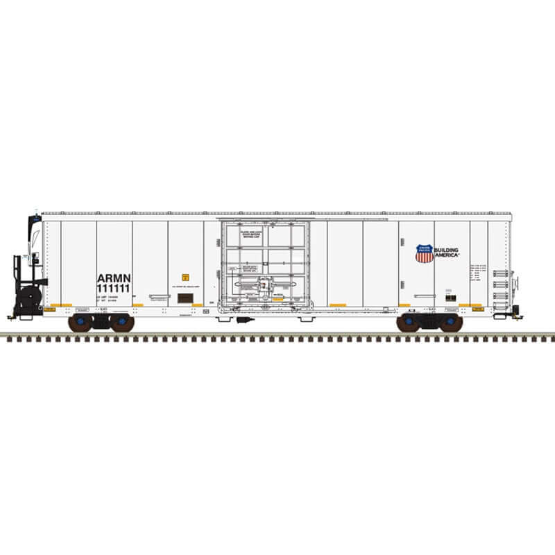 ATLAS MASTER TRINITY 64' REEFER UNION PACIFIC (LOW NUMBERS) CAR NUMBERS: 111111, 111234, 111306, 111477 (2 RAIL)