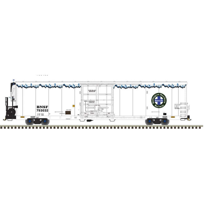ATLAS MASTER TRINITY 64' REEFER TILX  (EX-BNSF) (ONE OF EACH ROAD NUMBER)  (3 RAIL)