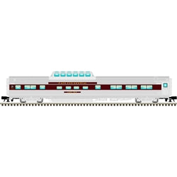 CA ZEPHYR CARS - CAPE COD CENTRAL "CAPE VIEW" 4716 SILVER/MAROON