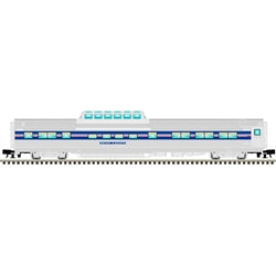 CA ZEPHYR CARS - RAIL DOME CORP "SILVER GARDEN" 800287 SILVER/BLUE