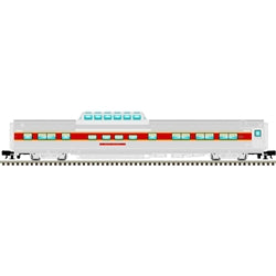 CA ZEPHYR CARS - CUYAHOGA VALLEY SCENIC "SILVER BRONCO" 1105 SILVER/RED/YELLOW