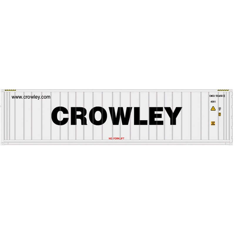 ATLAS MASTER 40' INDIVIDUAL REEFER CONTAINERS CROWLEY NUMBERS: 5536500, 5536624, 5536732, 5536753
