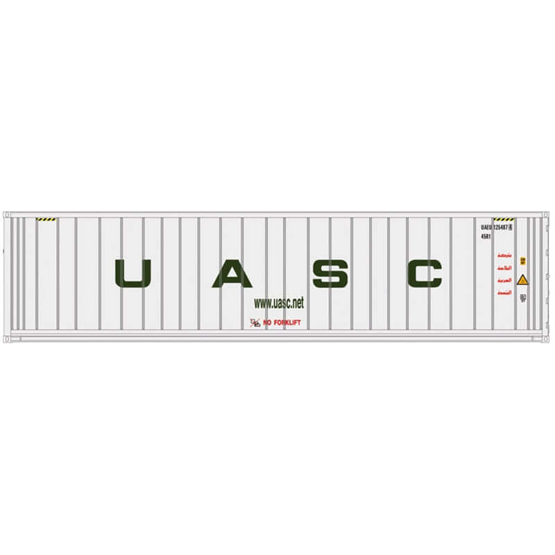 ATLAS MASTER 40' INDIVIDUAL REEFER CONTAINERS UNITED ARAB SHIPPING CO. (UASC) NUMBERS: 124938, 126789, 125651, 126002