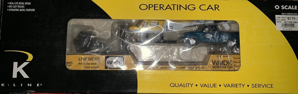 KLNE TV OPERATING CAMERA CAR W/HELICOPTER (NEW IN BOX)